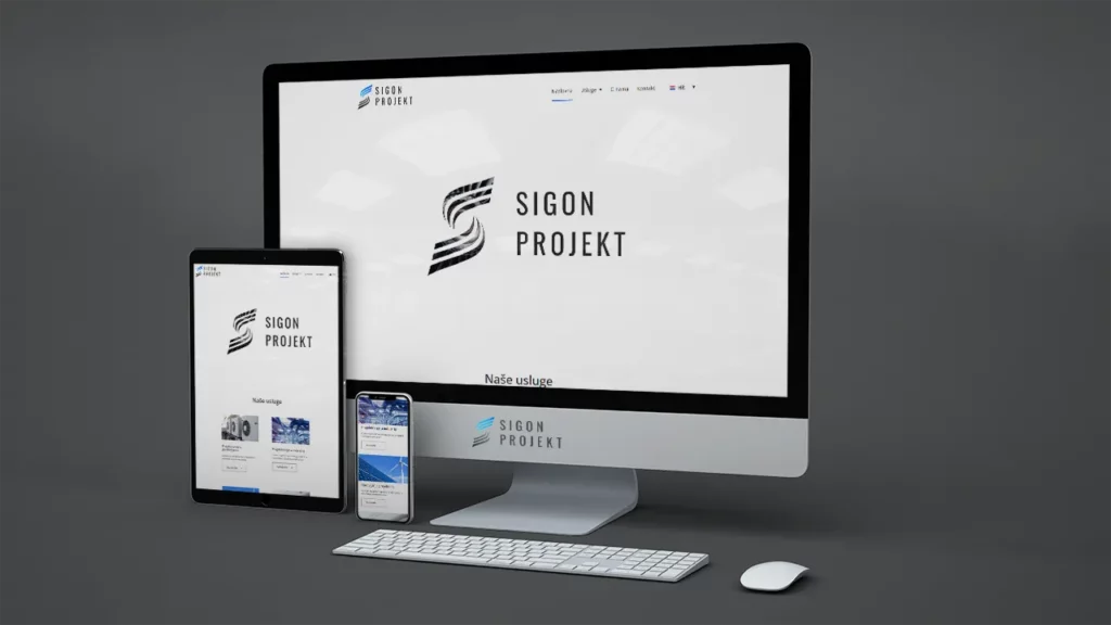 Sigonprojekt Mockup