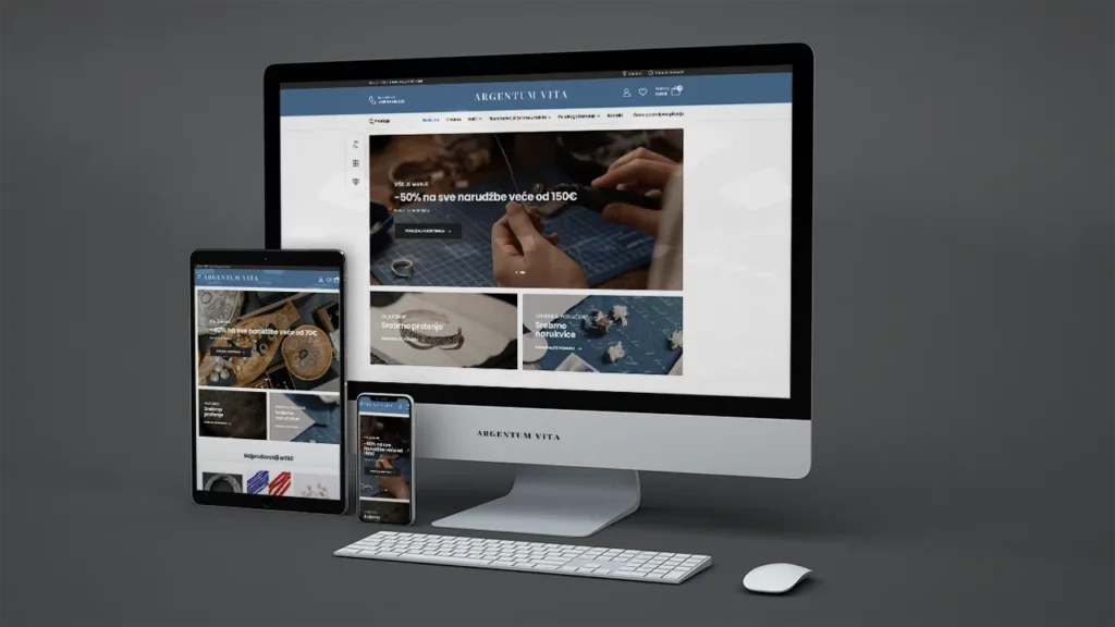 Izrada web stranica ArgentumVita