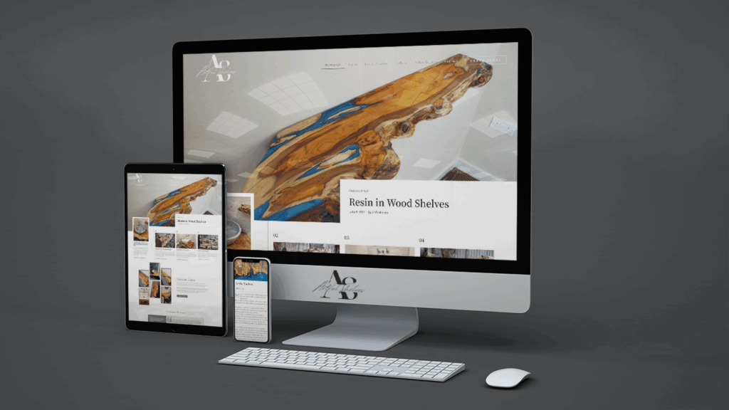 Izrada web stranica Artful Shelves