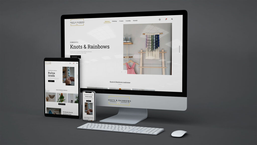 Izrada web stranica Konts & Rainbows