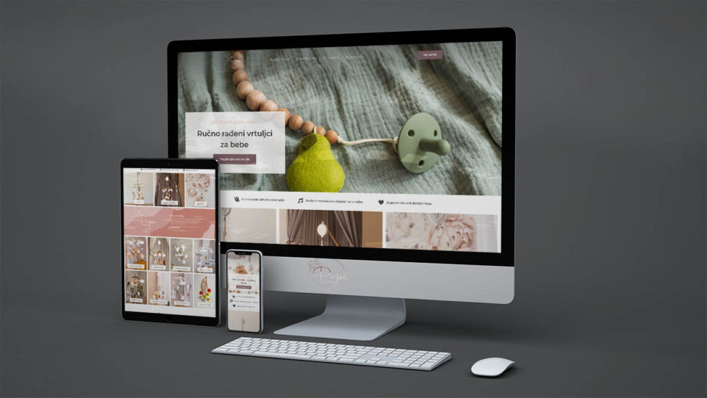 Izrada web stranica Popi Petite