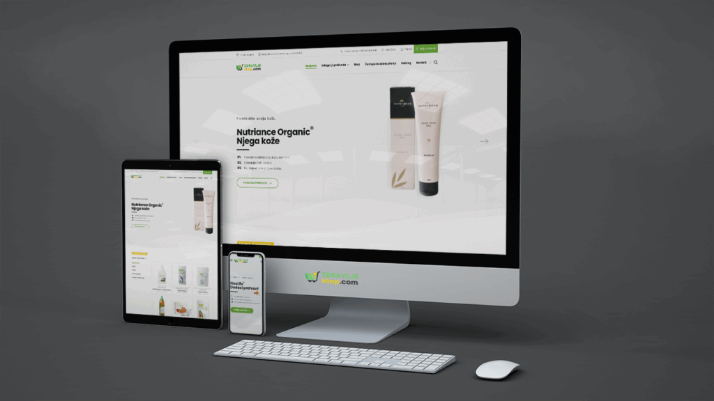 Izrada web stranica zdravljeshop