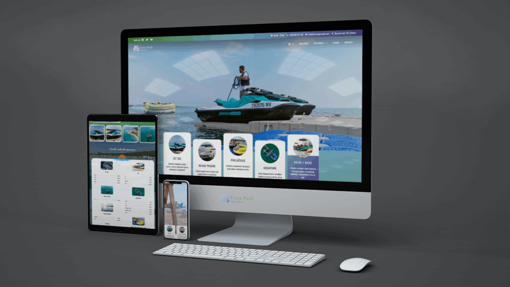 Terra Aqua Park Mockup